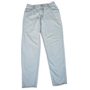Vintage Y2K 2004 Levi's Classic Relaxed 550 Jeans Light Wash 12L